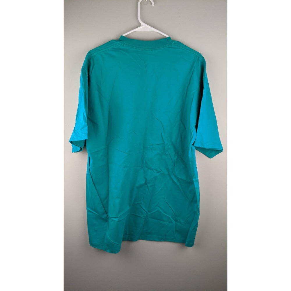 Vintage Treasure Island at The Mirage T-Shirtโ Teal Embroidered Pirate Design XL - Picture 12 of 16